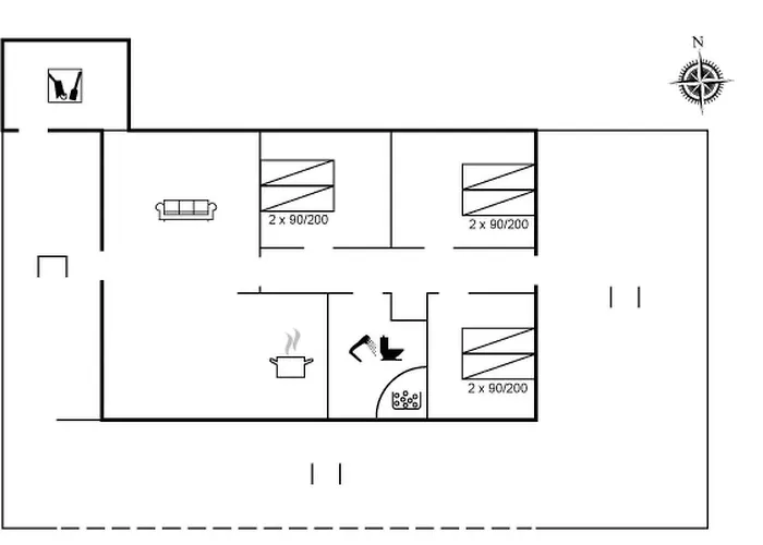Nyaraló Eirik - 2-5km From The Sea By Interhome Blåvand